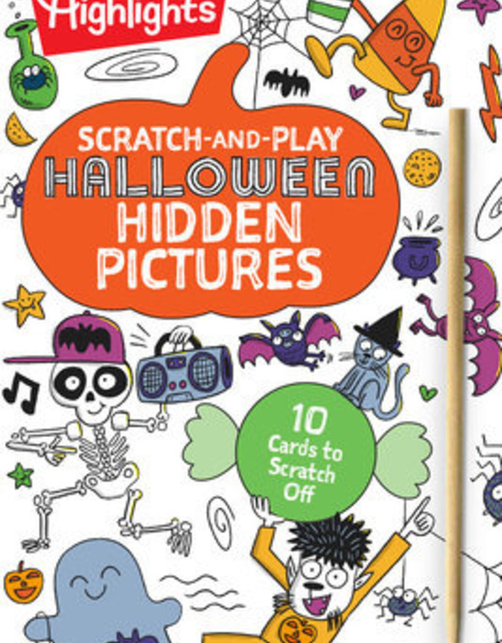 Random House/Penguin Highlights Scratch-and-Play Halloween Hidden Pictures