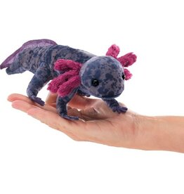 Folkmanis Puppet: Black Axolotl