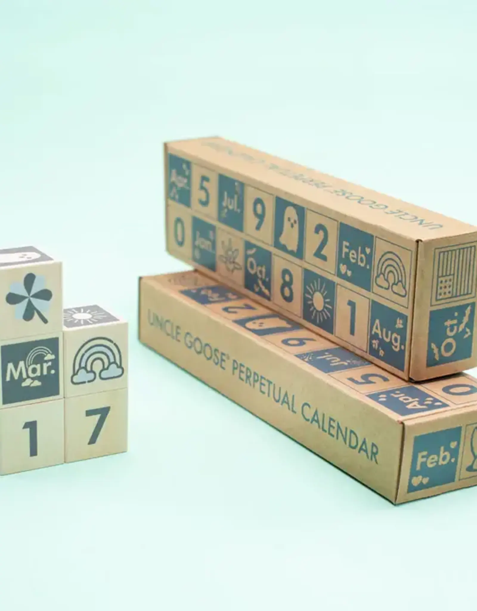 Uncle Goose Perpetual Block Calendar