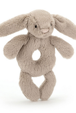 Jellycat Bashful Beige Bunny Ring Rattle