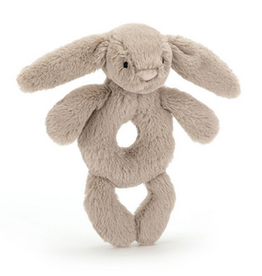 Jellycat Bashful Beige Bunny Ring Rattle