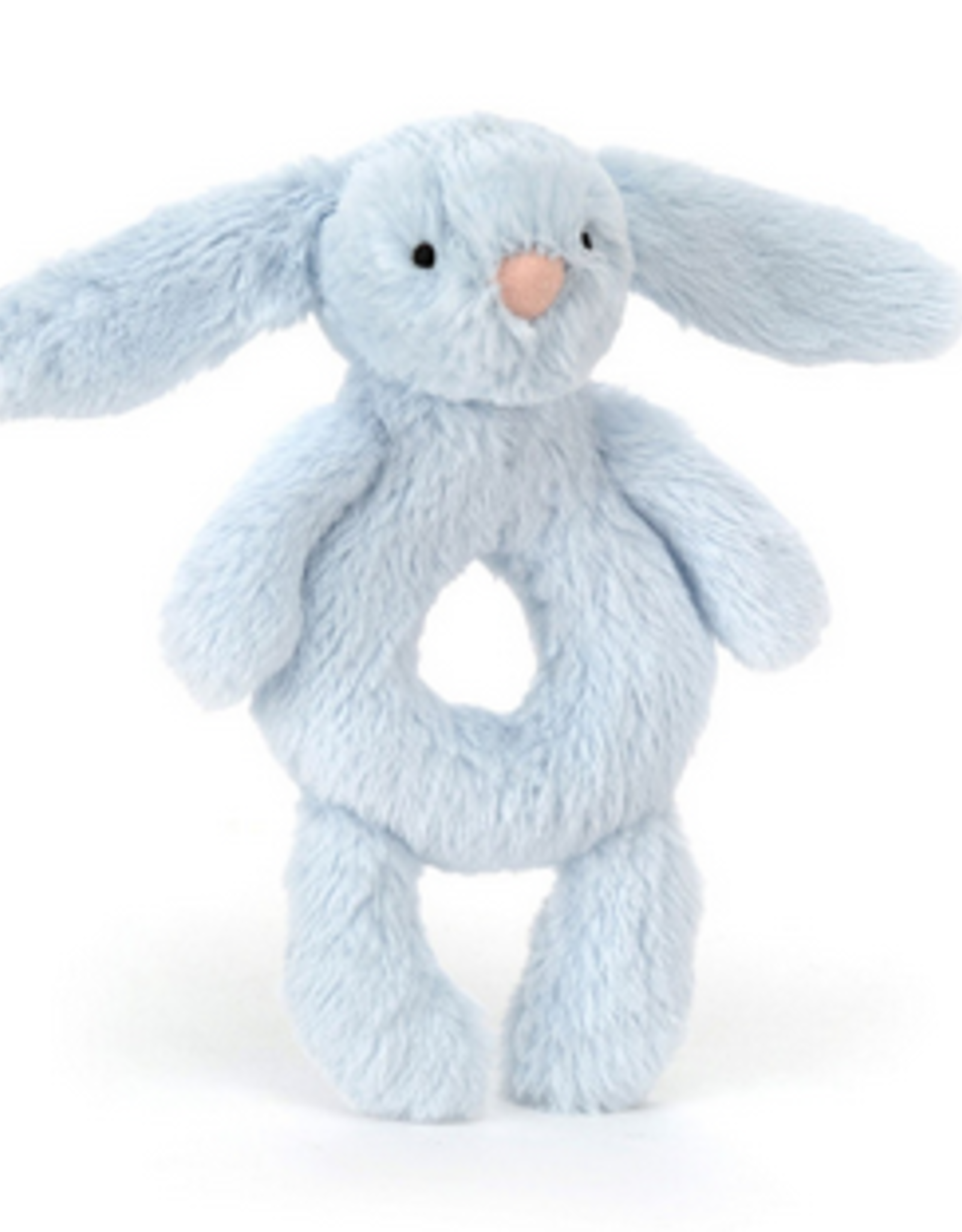 Jellycat Bashful Blue Bunny Ring Rattle