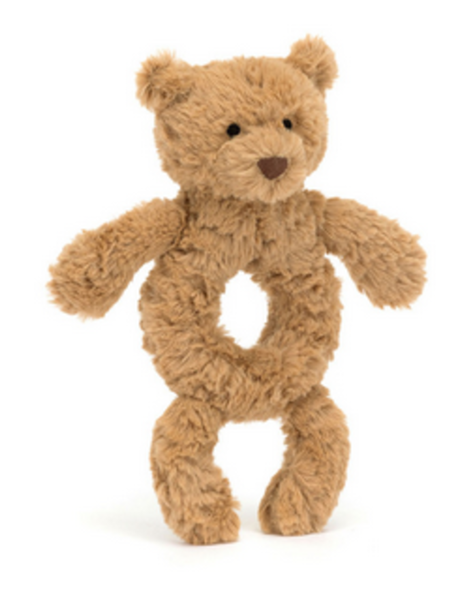 Jellycat Bartholomew Bear Ring Rattle