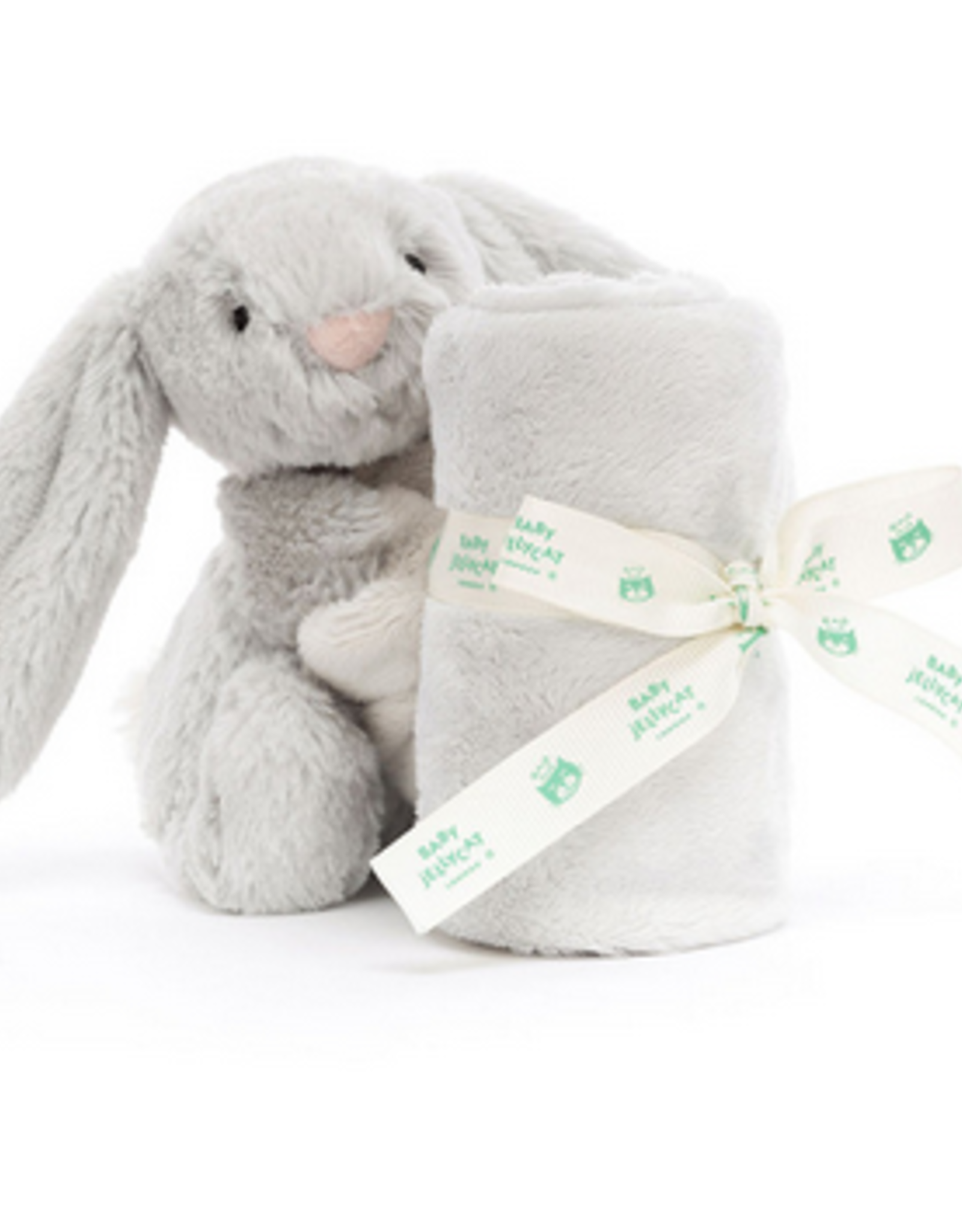 Jellycat Bashful Grey Bunny Soother - New