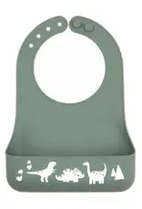 Bella Tunno Little Bites Starter Bib: Dino Rawr