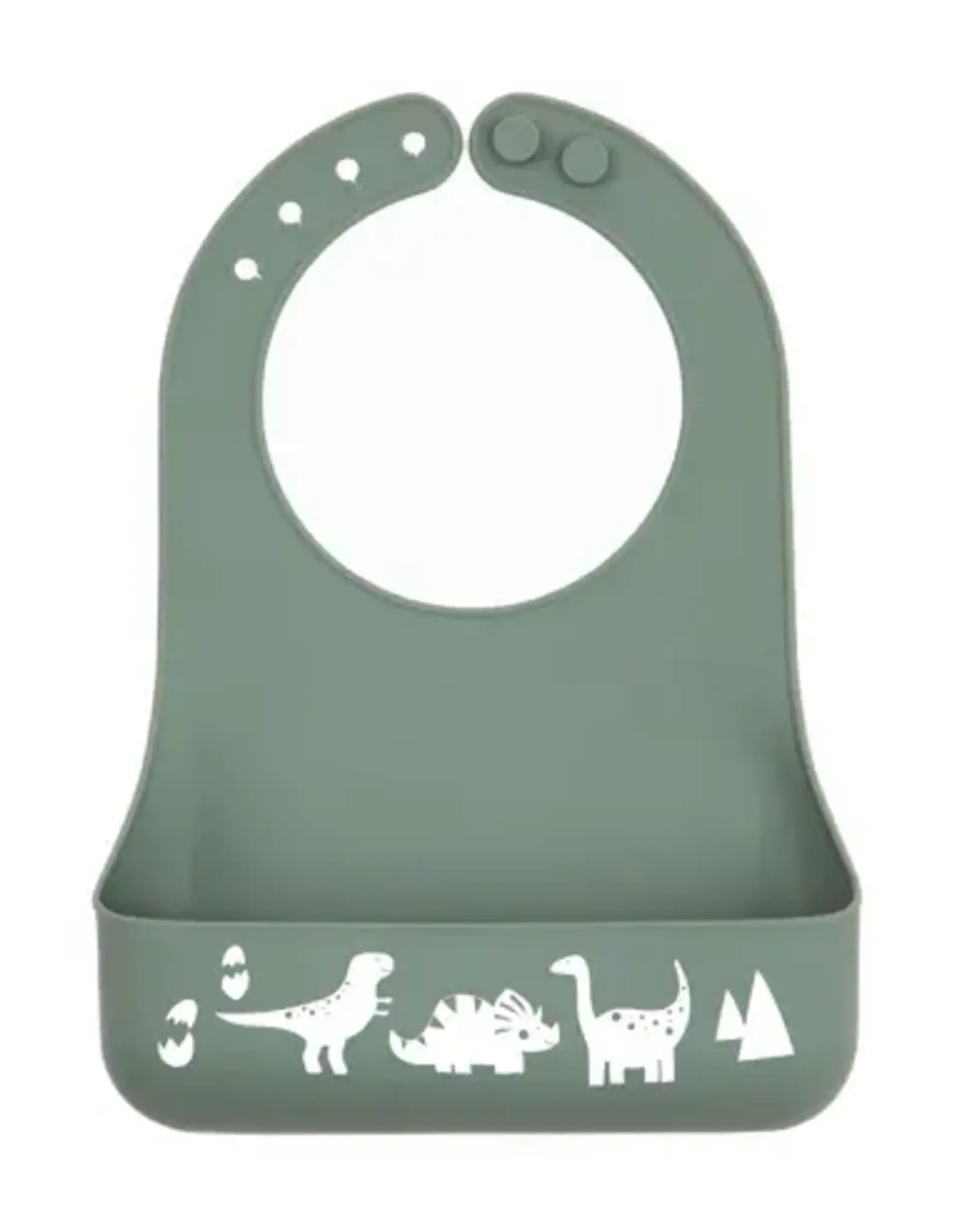 Bella Tunno Little Bites Starter Bib: Dino Rawr