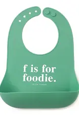 Bella Tunno Wonder Bib: F For Foodie