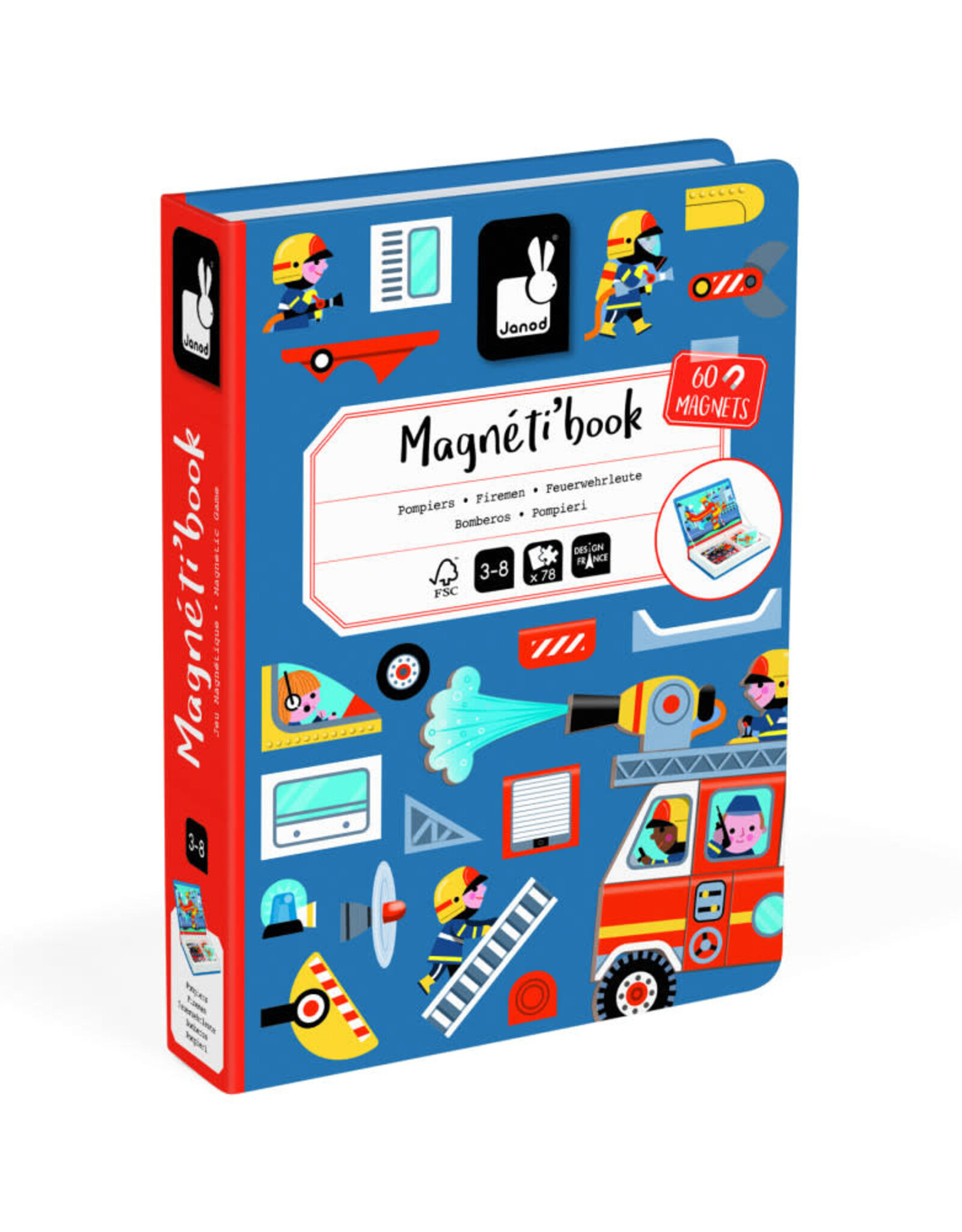 Magnetibook Firefighters Tildie s Toy Box