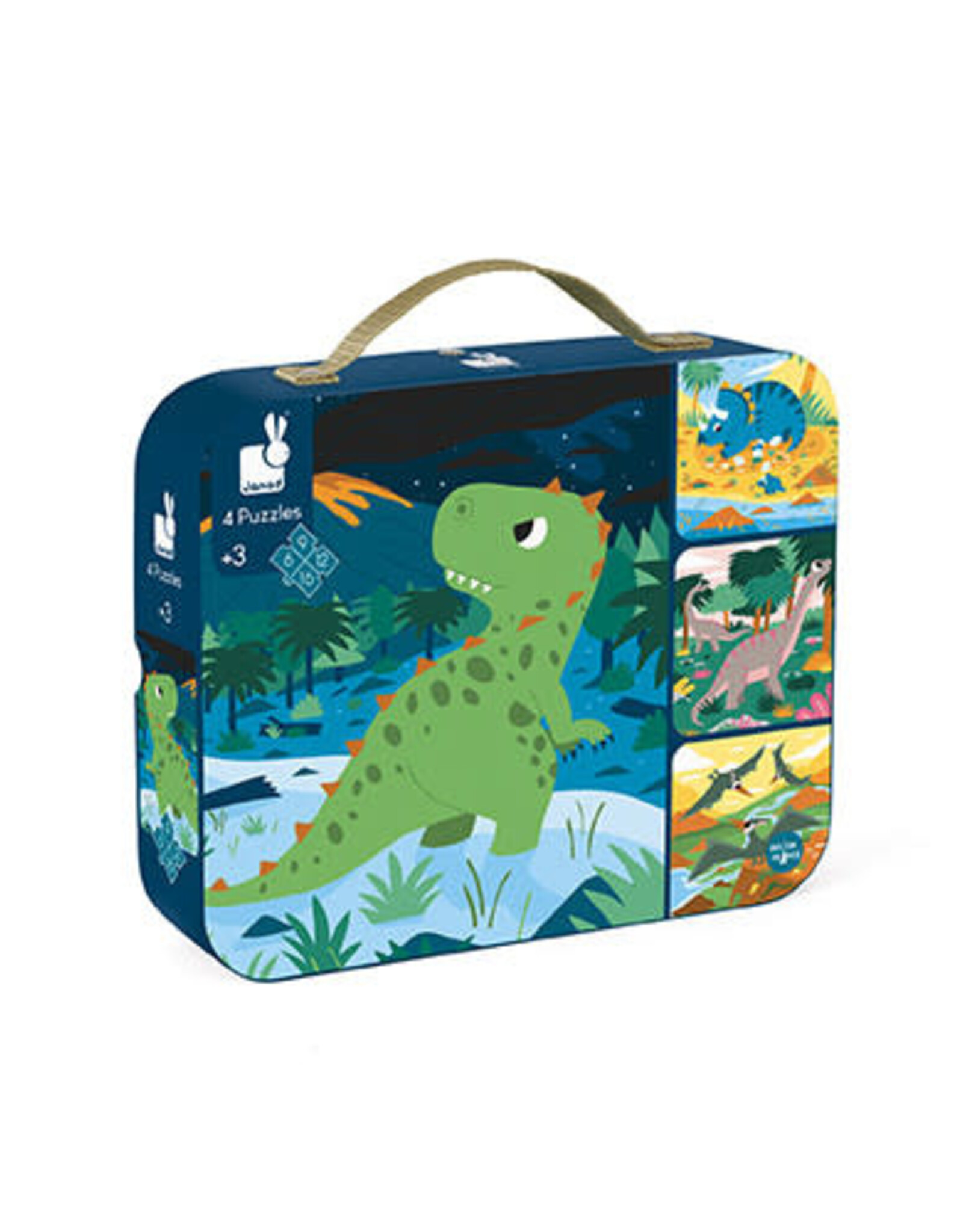 Janod Progressive Puzzles: Dinosaurs