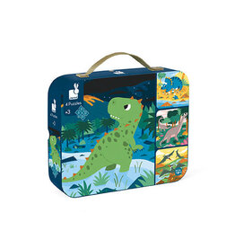 Janod Progressive Puzzles: Dinosaurs