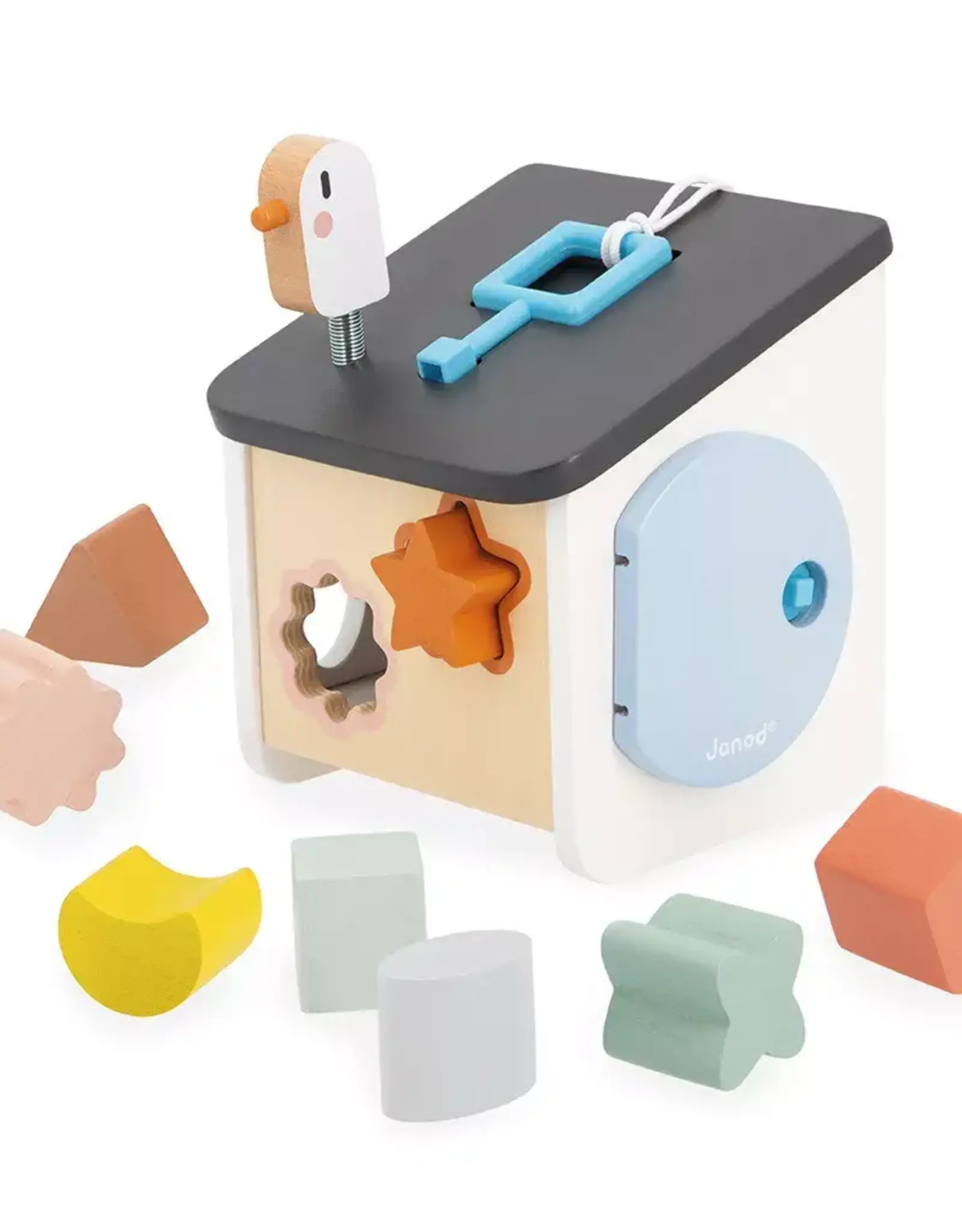 Janod Bird House Shape Sorter