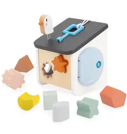 Janod Bird House Shape Sorter