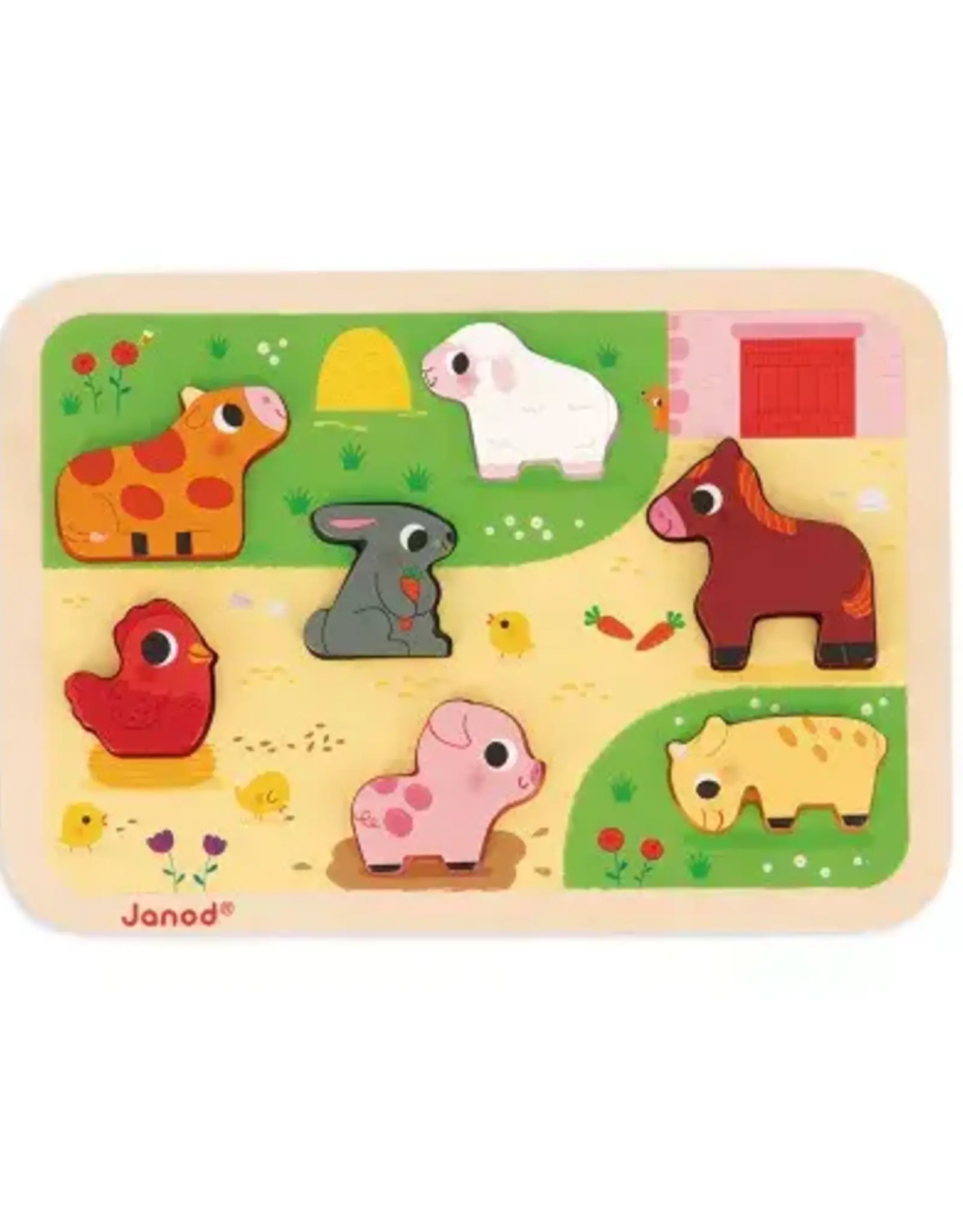 Janod Chunky Puzzle Farm (new)