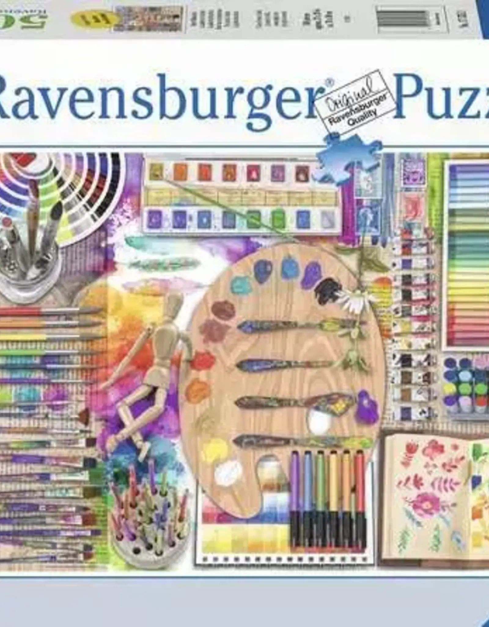 Ravensburger 500pc Puzzle: The Artist's Palette (Large Format)