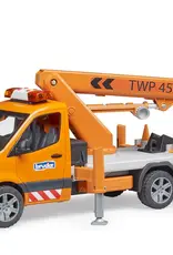 Bruder MB Sprinter Service Truck w/ Crane and Man Basket