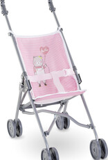 Corolle Umbrella Stroller: Pink Stripe