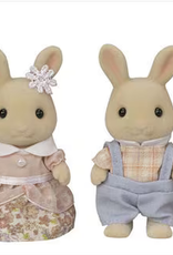 Epoch Everlasting Play Milk Rabbit Family