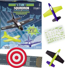 Faber-Castell Stunt Squadron Glow in the Dark Foam Fliers