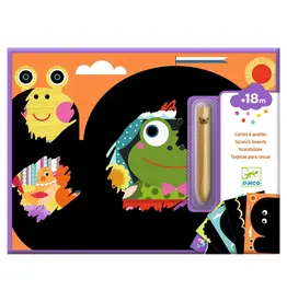 Djeco It is Fun to Discover Scratch Cards Activity