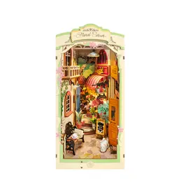 Hands Craft DIY Miniature House Kit: Floral Corner