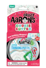 Crazy Aaron's Putty World Thinking Putty 4" Tin: Cookie Cutter