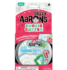Crazy Aaron's Putty World Thinking Putty 4" Tin: Cookie Cutter
