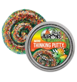 Crazy Aaron's Putty World Mini Tin 2": Triceratops