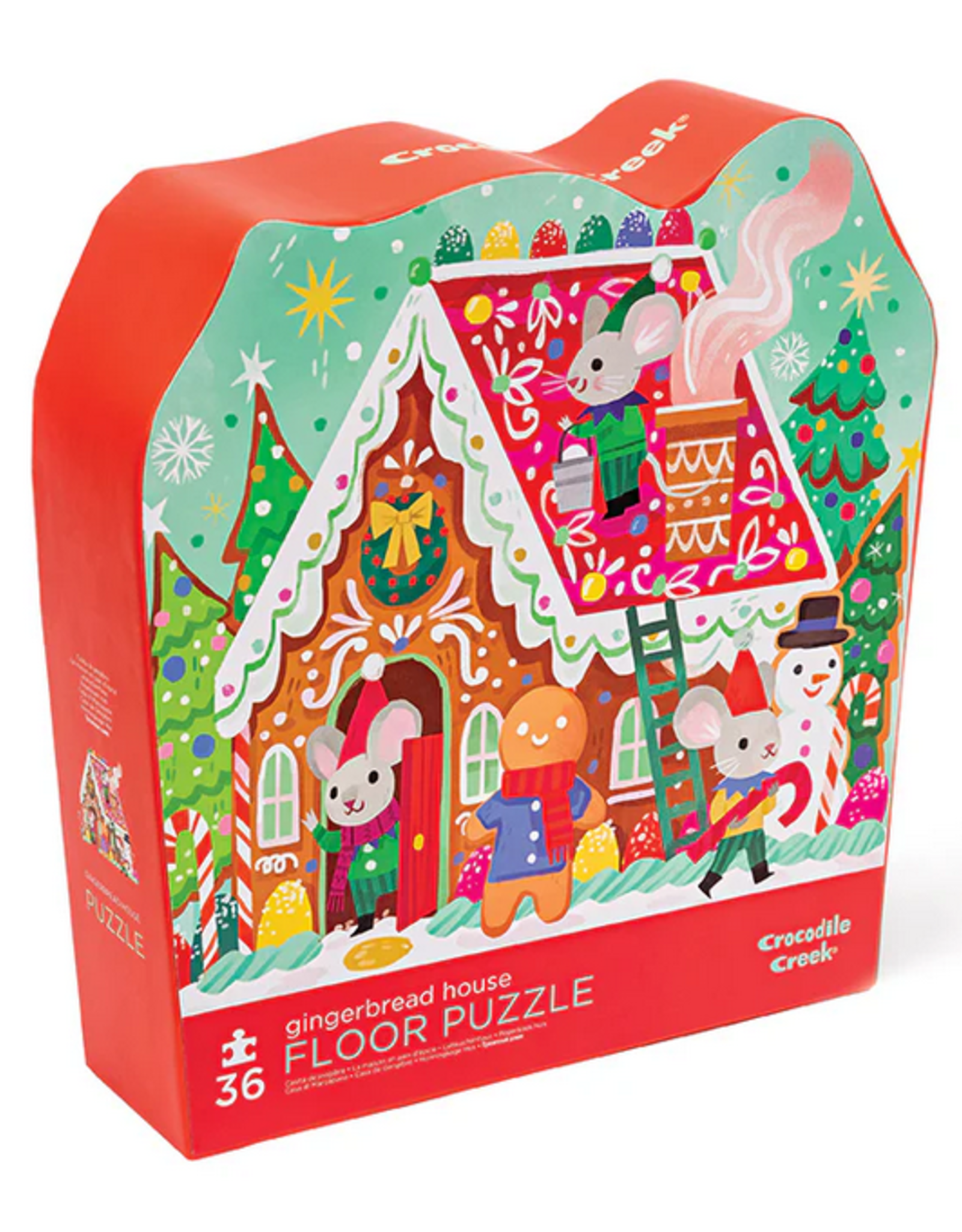 Crocodile Creek 36pc Puzzle: Gingerbread House