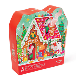 Crocodile Creek 36pc Puzzle: Gingerbread House