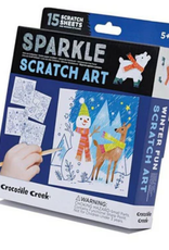 Crocodile Creek Sparkle Scratch Art: Winter Fun