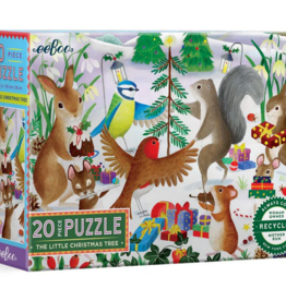 eeBoo 20pc Puzzle: The Little Christmas Tree