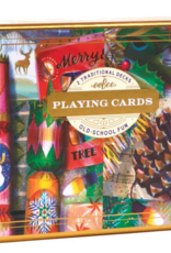 eeBoo Christmas Decorations Playing Cards