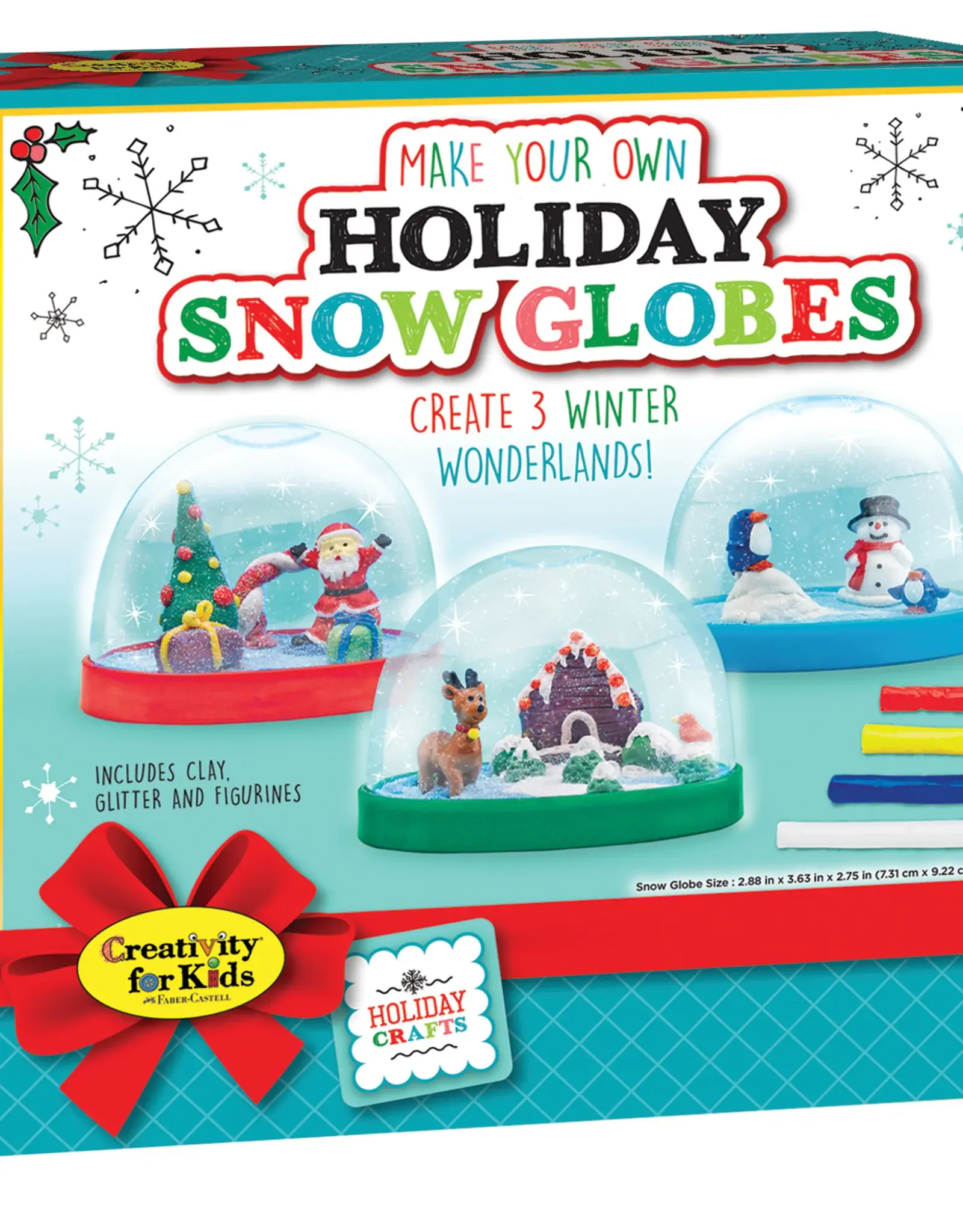 Faber-Castell Holiday Make Your Own Snow Globes