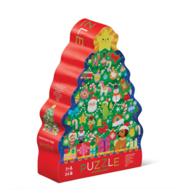 Crocodile Creek 24pc Puzzle Christmas Tree
