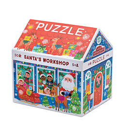 Crocodile Creek 50pc Puzzle: Santa's Workshop