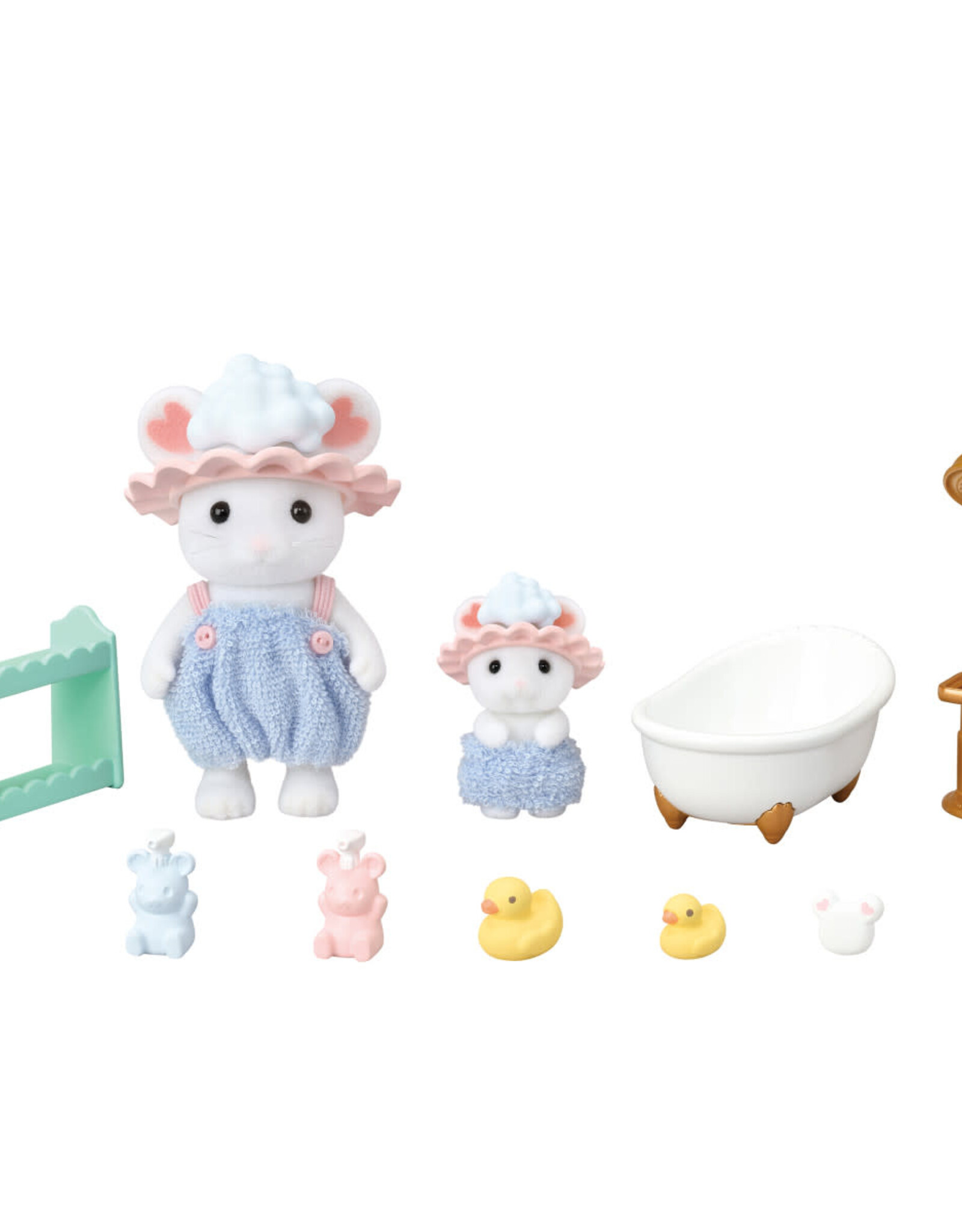 Epoch Everlasting Play Bathtime Bubble Siblings