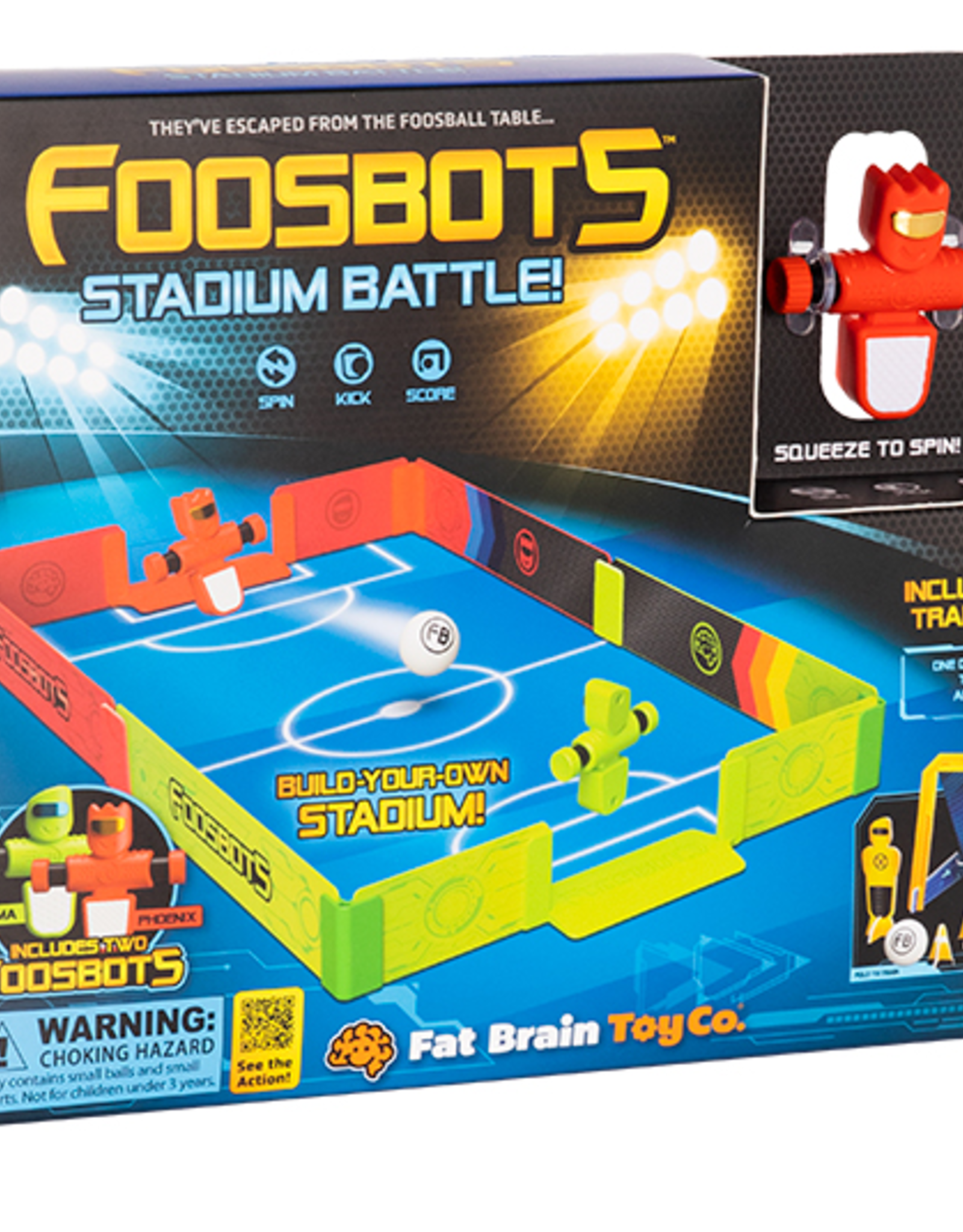 Fat Brain Toy Co Foosbots Stadium Battle Set