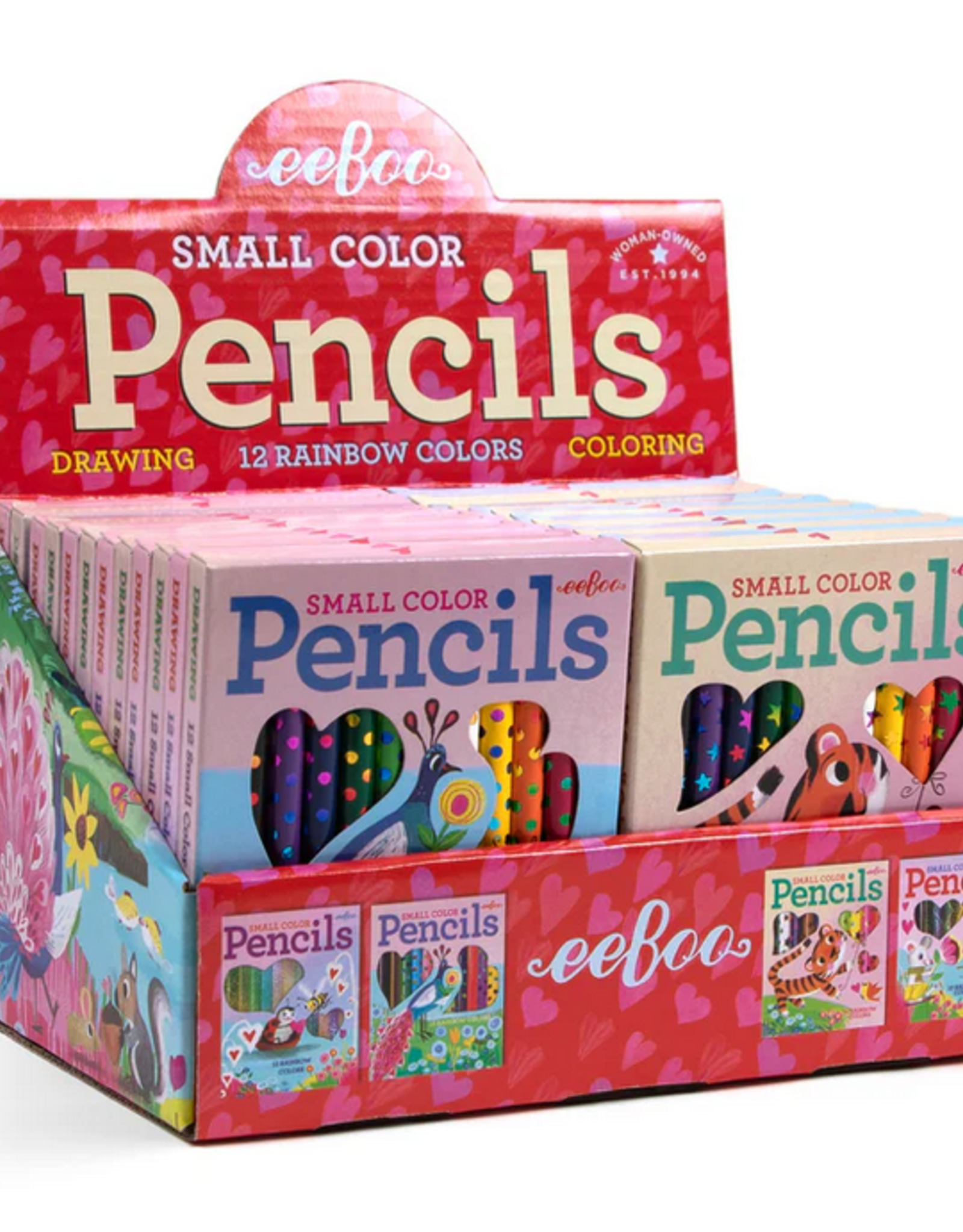 eeBoo Small Valentine Pencil Assorted