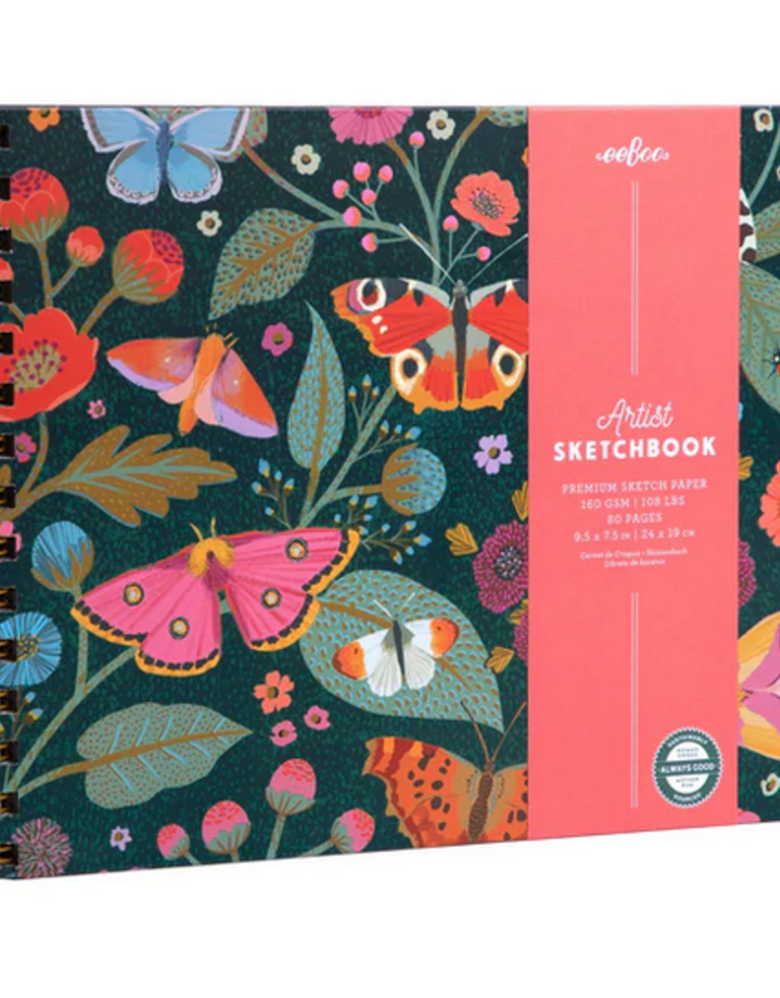 eeBoo Victoria's Hardcover  Sketchbook