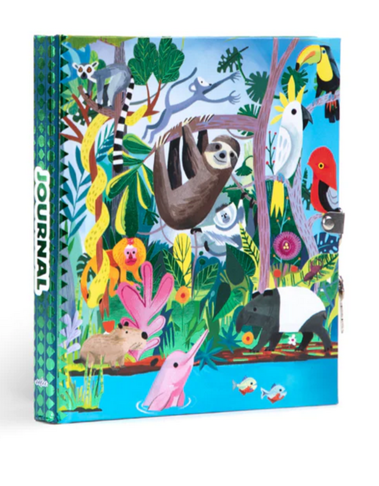 eeBoo Rainforest Animals Journal