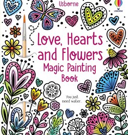 Usborne Magic Painting Love, Hearts, and Flowers