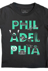 MapTote 4T: T-Shirt - Philadelphia Font