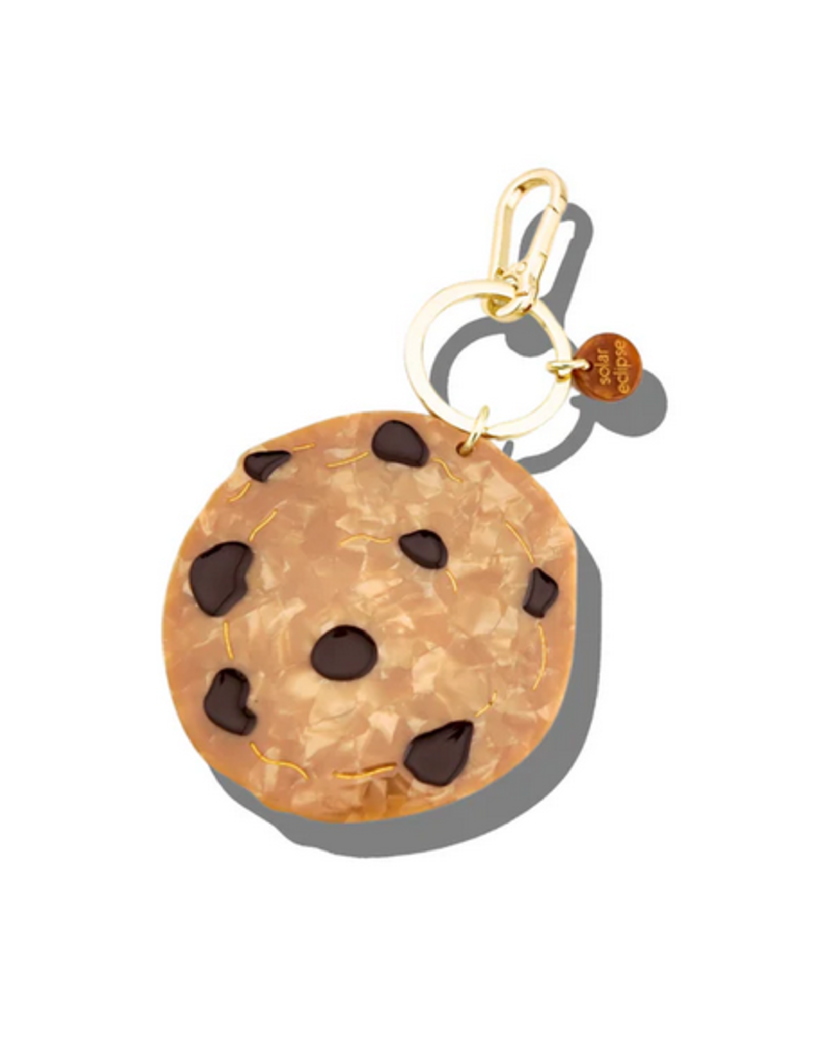 Solar Eclipse Bag Charm: Chocolate Chip Cookie