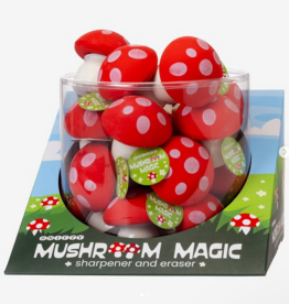 Snifty Mushroom Magic Sharpener+Eraser
