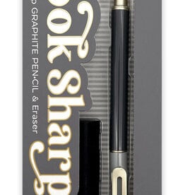 Snifty Look Sharp Pencil & Eraser Set  GRAY