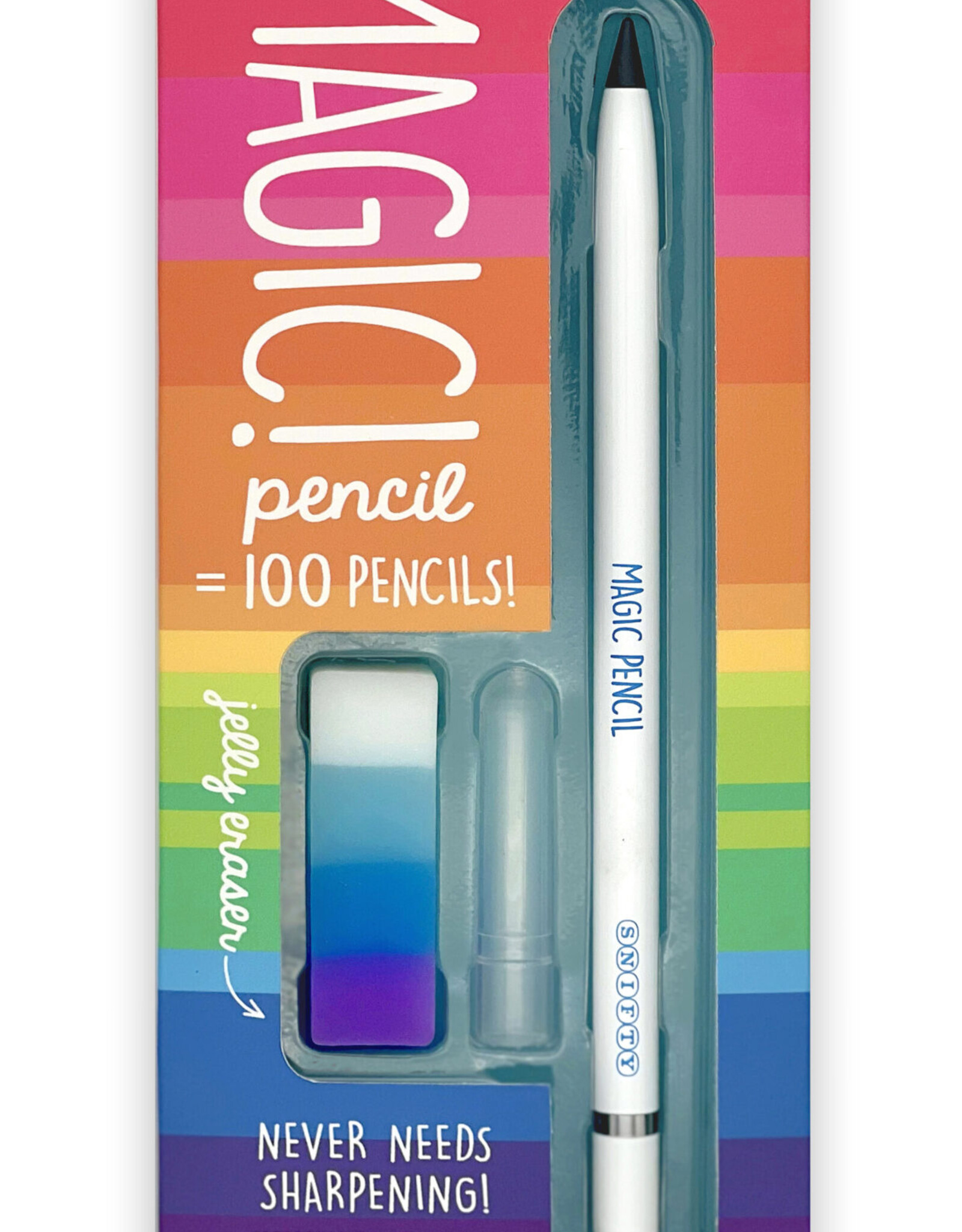 Snifty Magic Pencil & Eraser Set WHITE