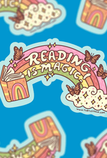 Turtle Soup Vinyl Sticker: Reading is Magic