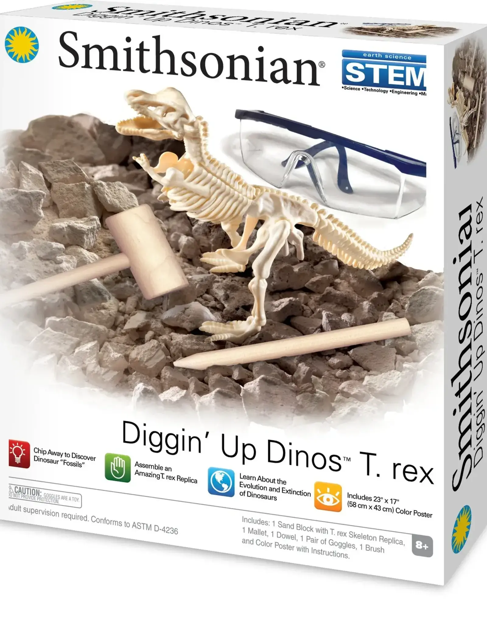 Toysmith Smithsonian Diggin' Up Dinosaurs  T-Rex