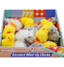 Toysmith Farm Fresh Barnyard Wind-Up Chicks