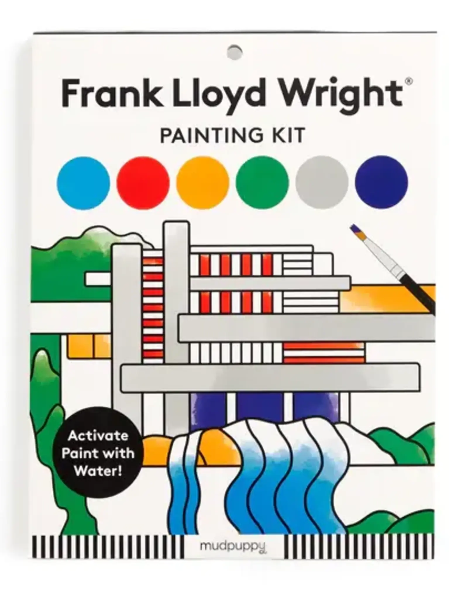 Chronicle Books Painting Kit: Frank Lloyd Wright